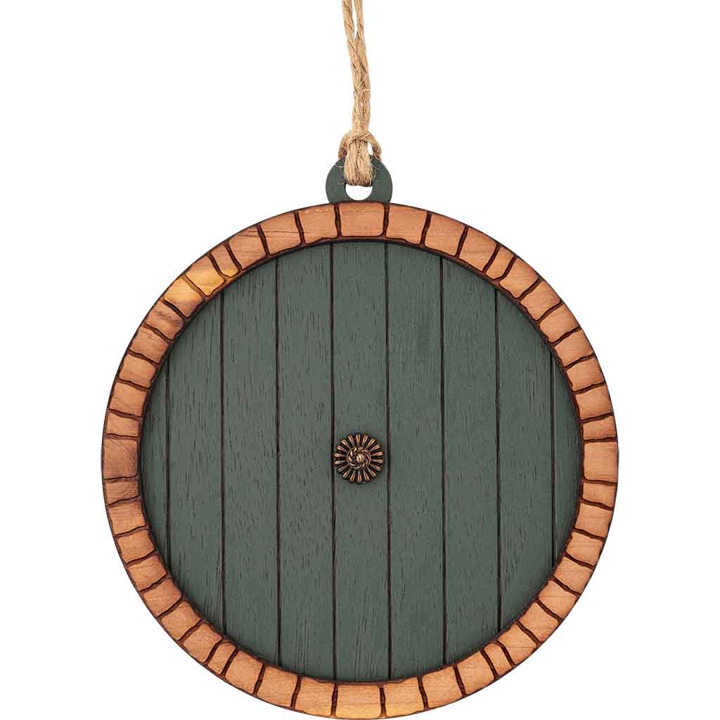 Classic Hobbit Door Christmas Ornament