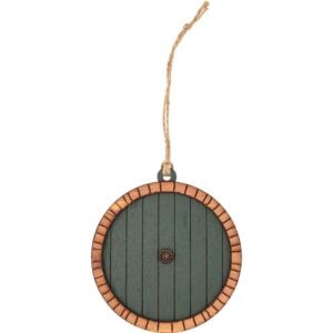 Classic Hobbit Door Christmas Ornament