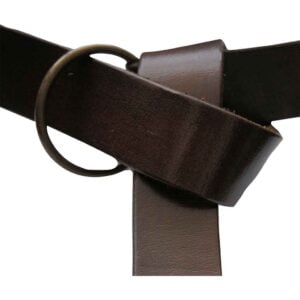 Kegan Celtic Ring Belt - Dark Brown