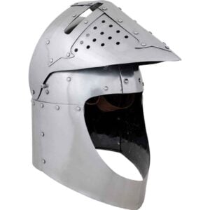 14th Century Visored Bascinet