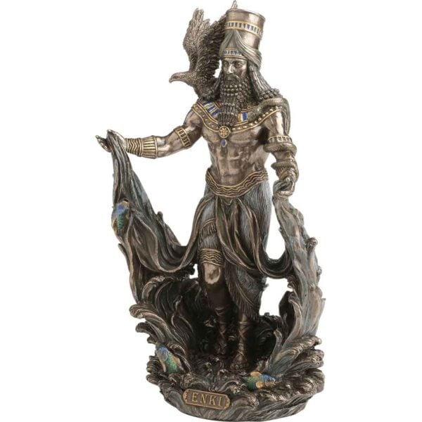 Enki Sumerian God of Water Statue