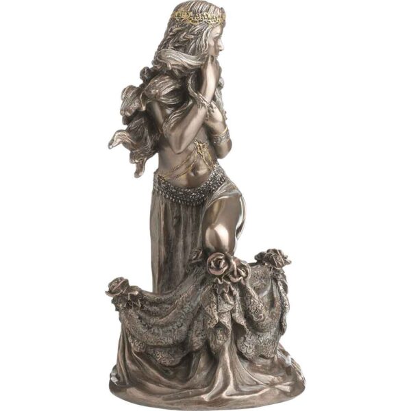 Bronze Salome with Skull Statue