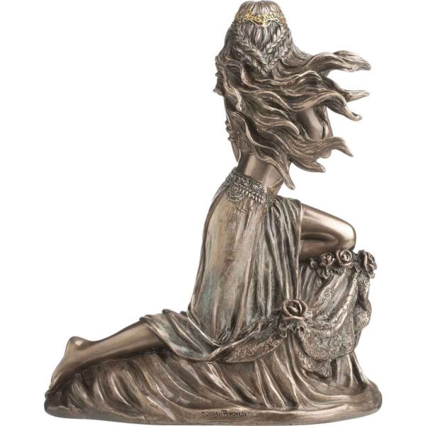 Bronze Salome with Skull Statue