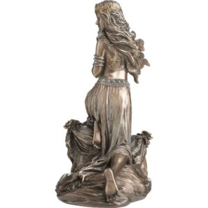 Bronze Salome with Skull Statue