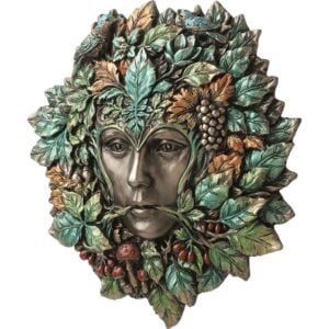 Lady Greenman Abundance Wall Plaque