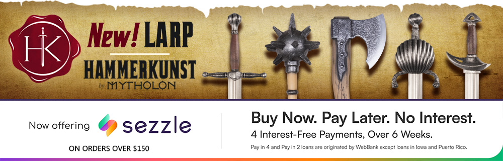 New Hammerkunst Weapons at Medieval Collectibles