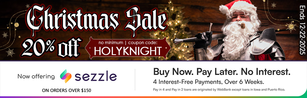 Christmas Sale at Medieval Collectibles