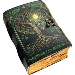 Grimoire Tree of Life Leather Journal