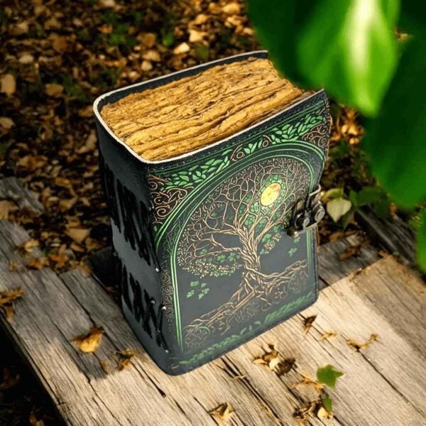 Grimoire Tree of Life Leather Journal
