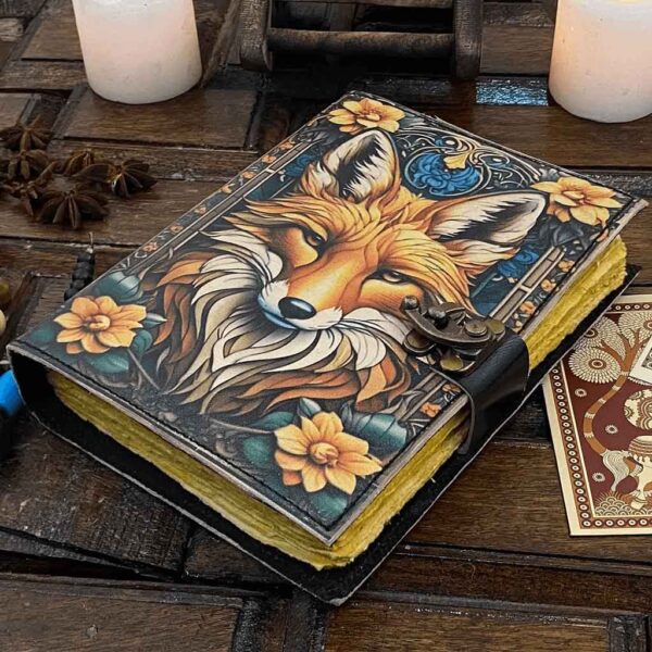 Grimoire Handmade Fox Leather Journal