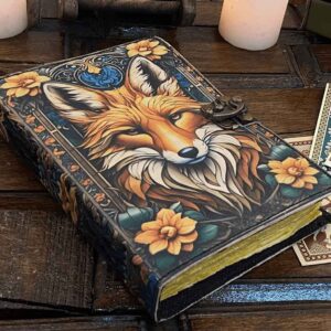 Grimoire Handmade Fox Leather Journal