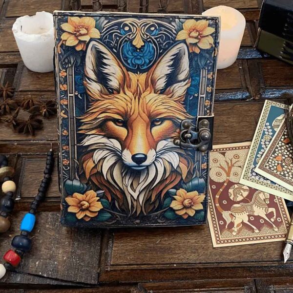 Grimoire Handmade Fox Leather Journal