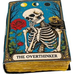 Grimoire Overthink Tarot Leather Journal