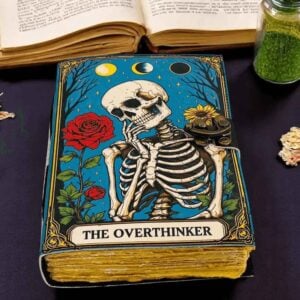 Grimoire Overthink Tarot Leather Journal
