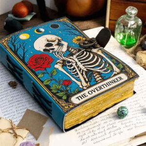 Grimoire Overthink Tarot Leather Journal