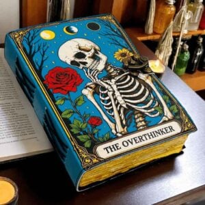 Grimoire Overthink Tarot Leather Journal