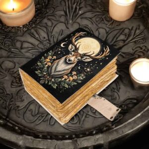 Grimoire Deer Leather Journal