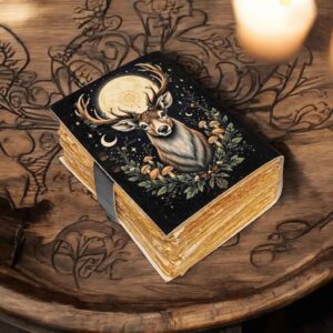 Grimoire Deer Leather Journal