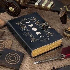 Moon Phase Leather Journal