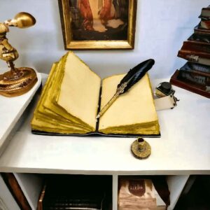 Grimoire Raven Leather Journal