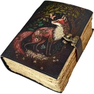 Grimoire Fox Leather Journal