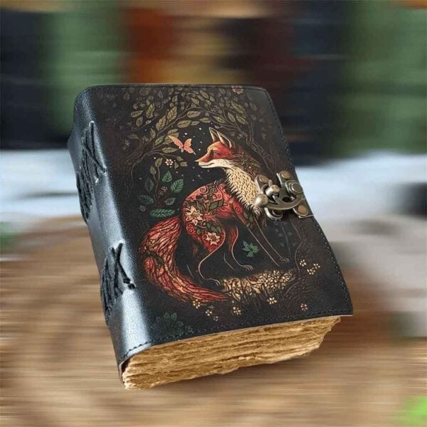 Grimoire Fox Leather Journal
