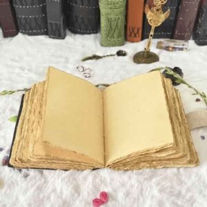 Woven Tree of Life Leather Journal