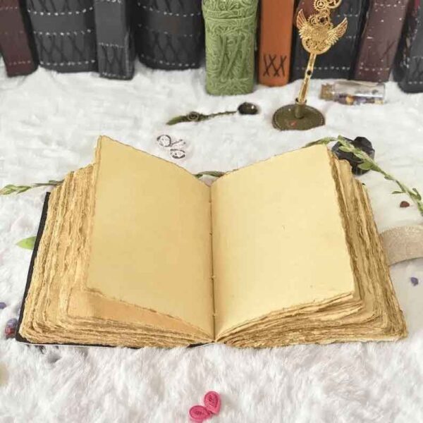 Woven Tree of Life Leather Journal