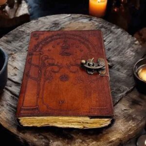 Fantasy Door Leather Journal