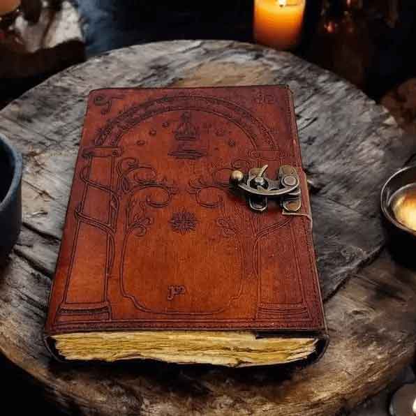 Fantasy Door Leather Journal