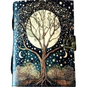 Tree and Sky Leather Journal