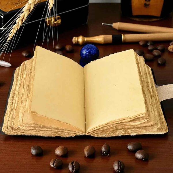 Tree and Sky Leather Journal