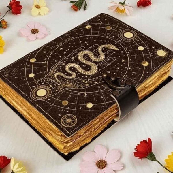 Dragon Hand Leather Journal