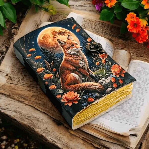 Fox Leather Spell Book