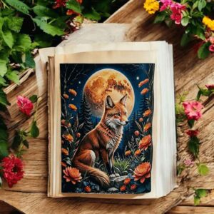Fox Leather Spell Book