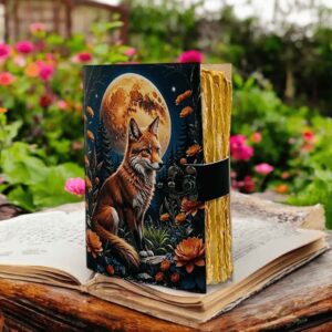 Fox Leather Spell Book