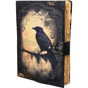 Magical Raven Leather Journal