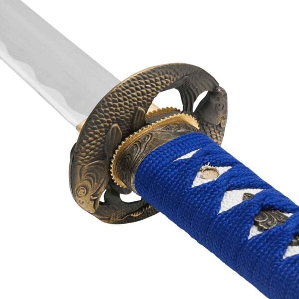 Blue Koi Samurai Katana