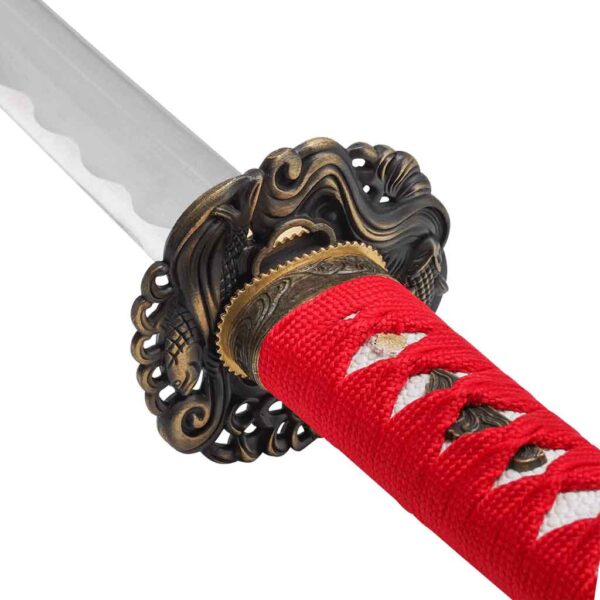 Red Koi Samurai Katana