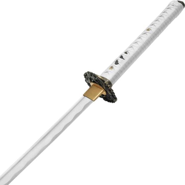 White Koi Samurai Katana