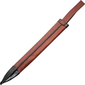 Medieval Leather Short Scabbard