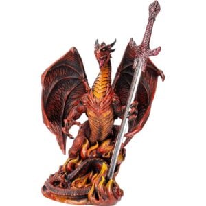 Wrathblade Dragon Statue with Letter Opener
