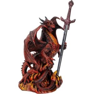 Wrathblade Dragon Statue with Letter Opener