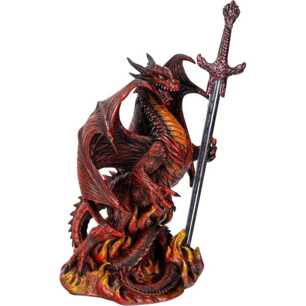 Wrathblade Dragon Statue with Letter Opener