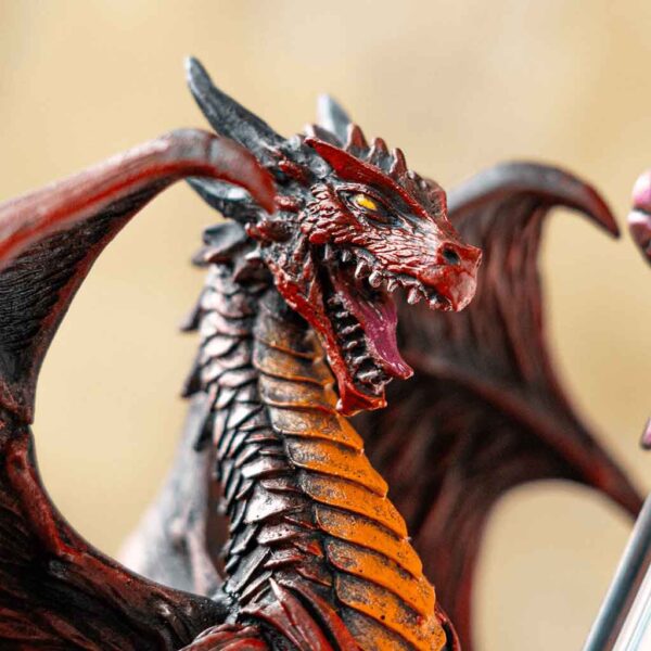 Wrathblade Dragon Statue with Letter Opener
