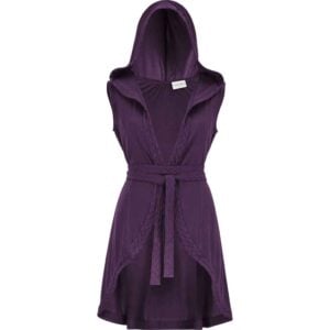 Rogue Hooded Tunic Vest - Mystic Purple