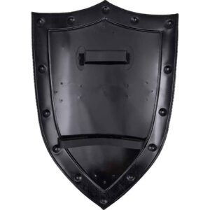 Black Cross Templar Steel Shield