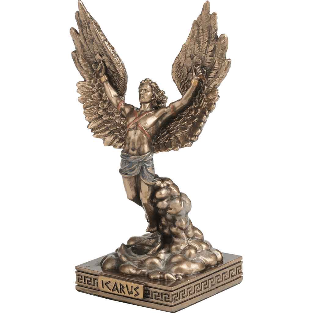 Bronze Icarus Greek Pantheon Statue