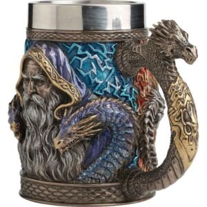 Wizard Firestorm Fantasy Beer Stein