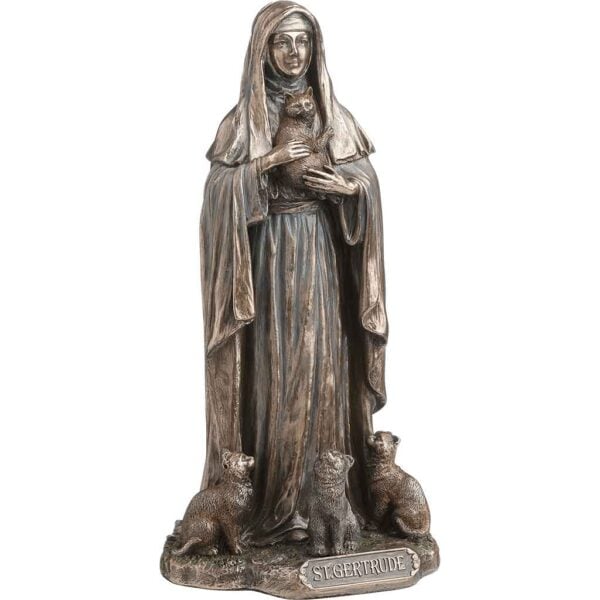 Saint Gertrude of Nivelles Statue